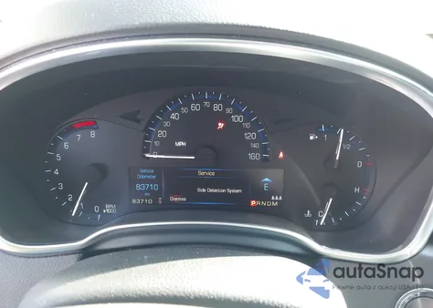 2016 Cadillac Srx Luxury Collection z USA, uszkodzony, nr VIN 3GYFNBE36GS540802